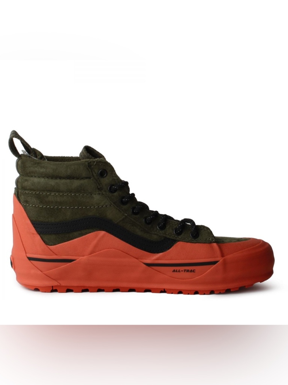Vans Olive Green and Orange High-Top All-Trac Sk8-Hi Dip MTE-2
Men VN0009QkCCX